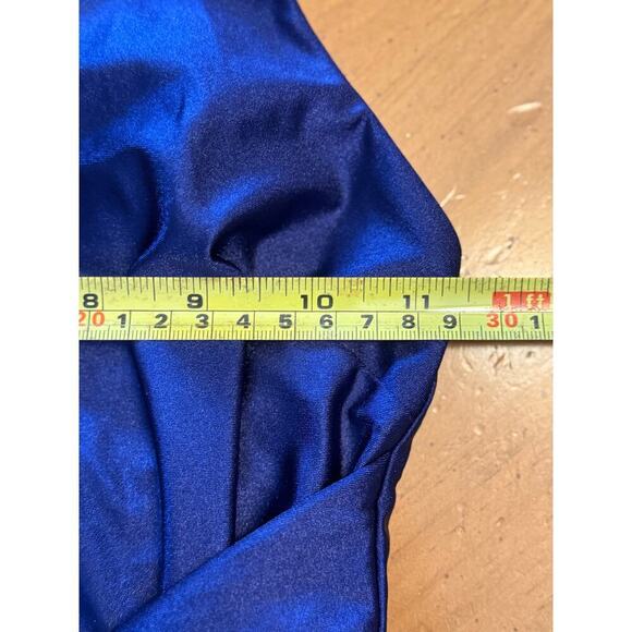 Zimmermann New Tiggy Plunge Circle Link One Piece Swimsuit Blue Size 2 US Size 6 - Picture 14 of 16